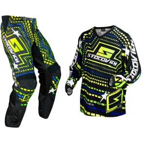 Kit Calça + Camisa Stocovich Racing Fluor BR