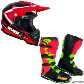 Kit Capacete + Bota IMS Light