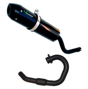 Kit Curva e Ponteira Wacs Tyranno XR 250 Tornado