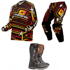 Kit Equipamento Motocross Racing