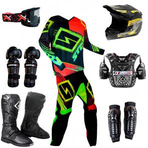 Kit Equipamento Motocross Ready