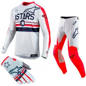 Kit Equipamentos Alpinestars Racer Tech Five Star