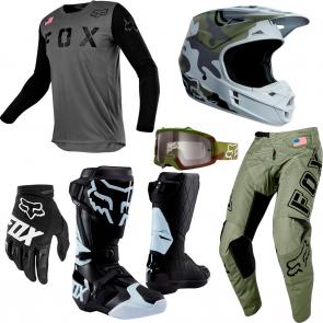 Kit Completo Equipamentos Fox 180 San Diego Edição Especial