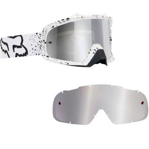 Kit Óculos Fox Air SPC Flight Branco + Lente Fox Air SPC