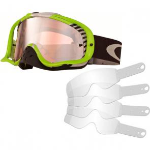 Kit Óculos + Tear Off Oakley Crowbar Bio Hazard