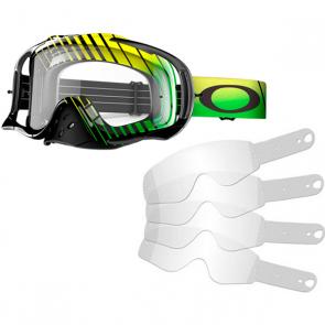 Kit Óculos + Tear Off Oakley Crowbar MX Signature Villopoto