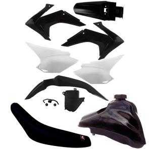 Kit Plástico CRF 230 - 2015 Avtec + Suporte - Adaptável XR 200