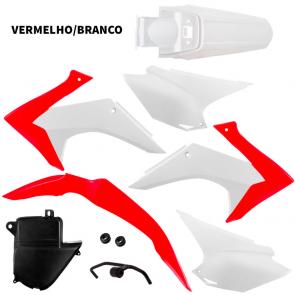 Kit Plástico CRF 230 2015 Pro Tork Com Suporte 08/15