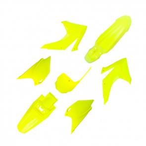 Kit Plástico UFO CRF 230 15/19 - Amarelo Fluo