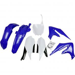 Kit Plástico UFO YZF 250/450 18/21 Azul/Branco