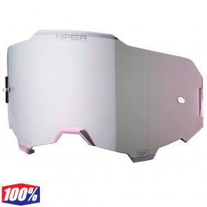 Lente 100% Armega Hiper Espelhada Prata
