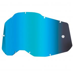 Lente 100% Espelhada Azul Mattos Racing