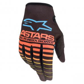 Luva Alpinestars Radar Preto/Laranja 2022