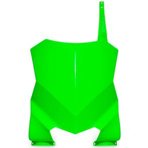 Number Plate + Passa Cabo Biker F1rst Kawasaki Verde