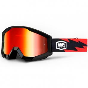 Óculos 100% Strata Slash Lente Espelhada