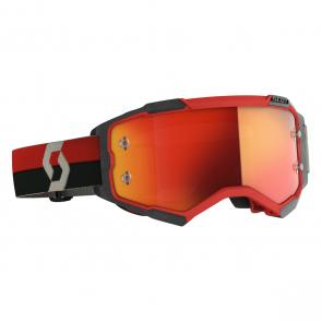 Óculos Scott Fury Red/Black/Orange Chrome Works