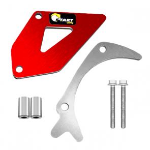 Protetor de Pinhão Start Racing CRF 250R 10/13 CRF 250X 05/16 Anodizado