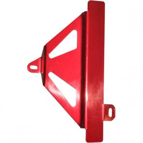 Protetor de Radiador Lateral Start Racing CRF 450 R 09/12 Anodizado