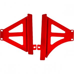 Protetor de Radiador Lateral Start Racing CRF 250/450 15/17 Anodizado