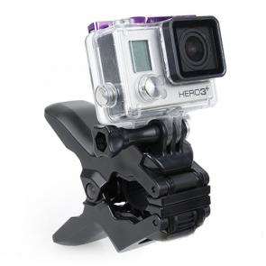 Suporte com Garra GoParts para Câmeras GoPro