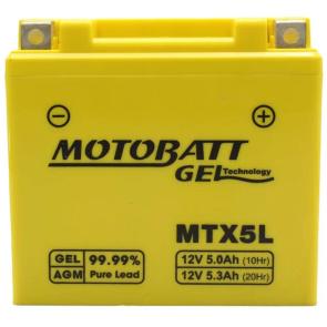 Bateria Motobatt Gel MTX5L 