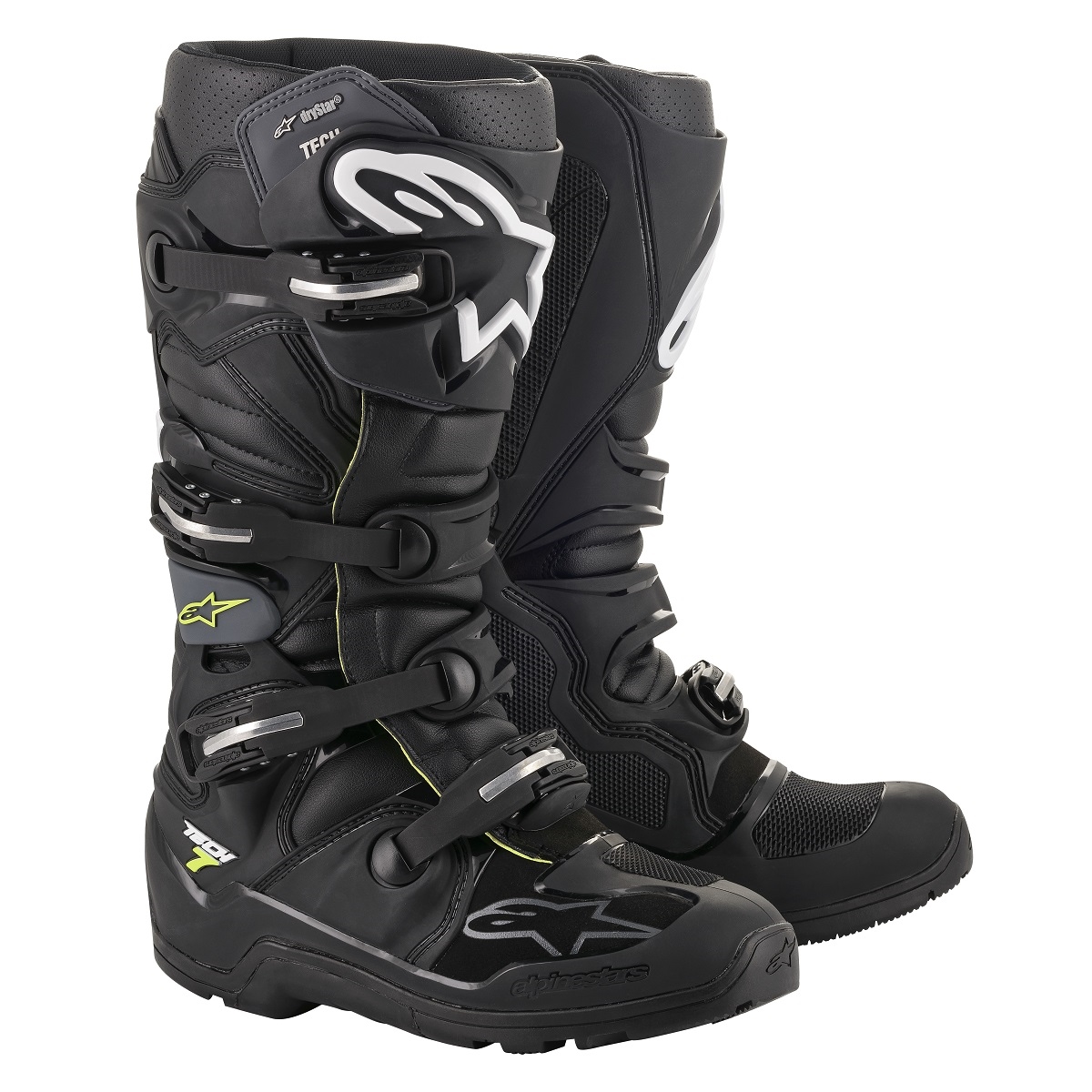 Alpinestars TECH 7 バイクブーツ ブラック Bota Alpinestars Tech 7 Enduro Drystar Preto Impermeável