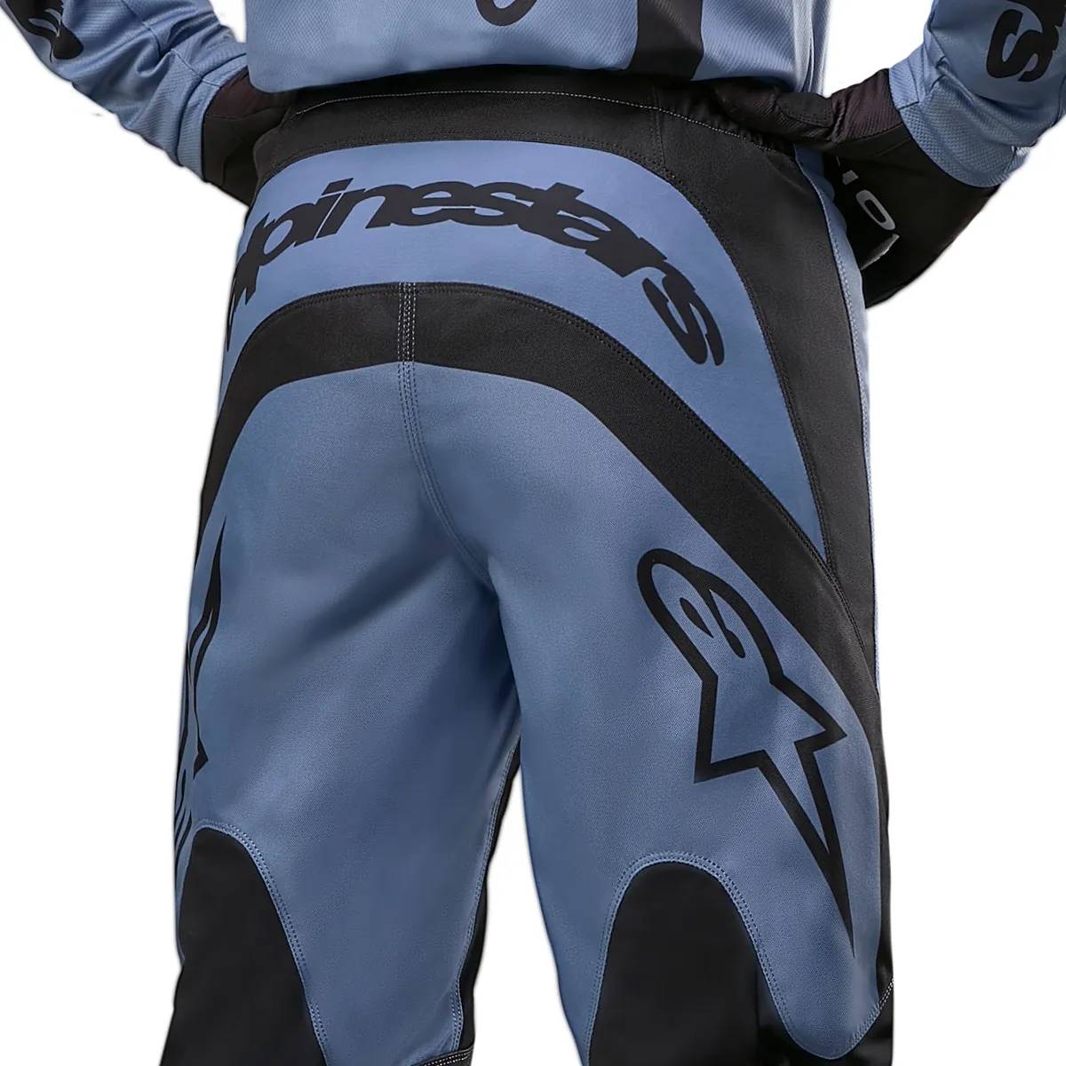 Pantaloni Motocross Alpinestars Fluid Lurv – Arancio/Nero, Taglia 30, Uomo - 4