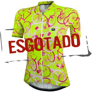 Camisa Feminina Marcio May Funny Bike Neon