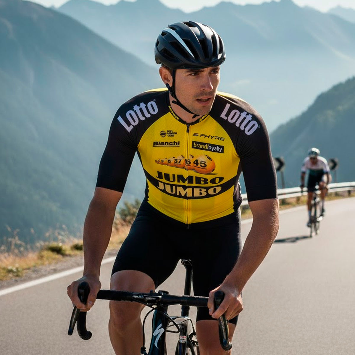 Maillot de cyclisme Jumbo Visma 2023 Trilogy,Vêtements de cyclisme