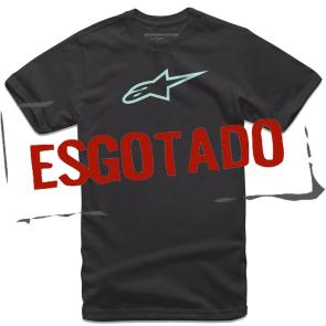 Camiseta Alpinestars Ageless Classic Preto/Verde