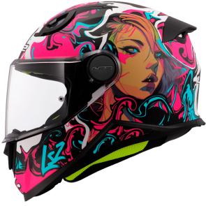 Capacete Infantil LS2 FF812 Kid Cyberg