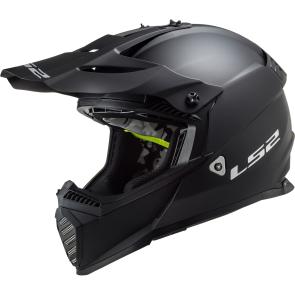 Capacete LS2 MX437 Fast Evo Monocolor Matte Black