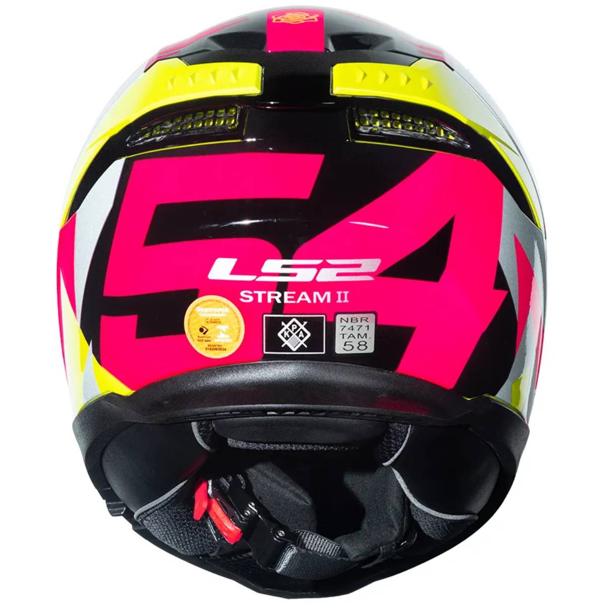 Capacete LS2 Stream II FF808 Tiger Aldeguer Replica