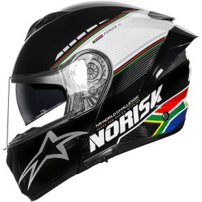 Capacete Norisk Force II Articulado Grand Prix África do Sul