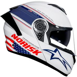 Capacete Norisk Force II Articulado Grand Prix USA