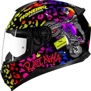 Capacete Norisk Razor Fanny Wheeling Réplica