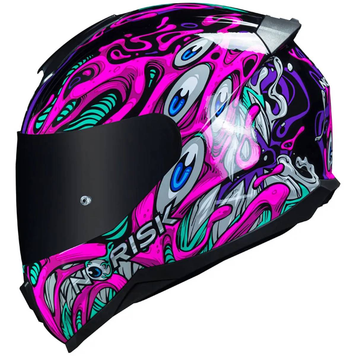 nori Jaqueta Norisk Trip Air - Preto/Vermelho (Ventilada) - Grid Motors