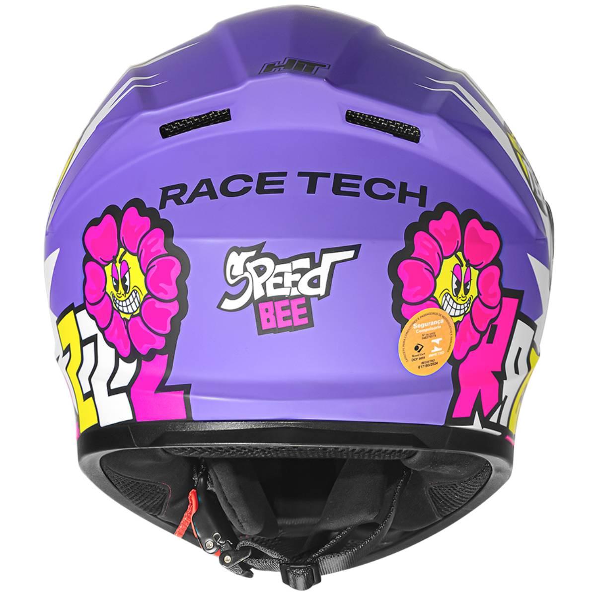 Speedbee Logo Capacete Race Tech Speedbee