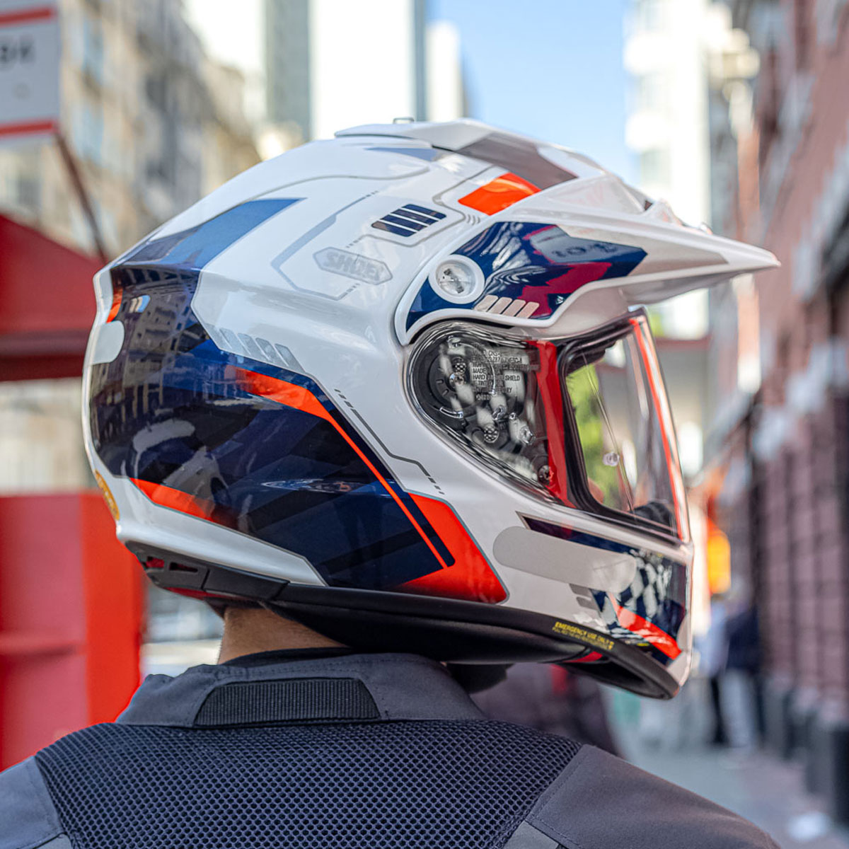 セキュリティ・セーフティ SHOEI HORNET ADV TC-10 Capacete Shoei Hornet ADV Invigorate TC-10