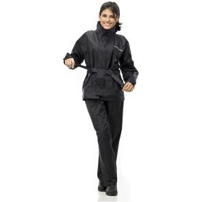 Conjunto Capa de Chuva Pantaneiro Feminino Nylon Luxo Forrado c/ Ventilação