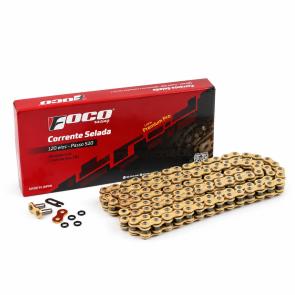 Corrente 520x120 Gold Foco Selada c/ Retentor