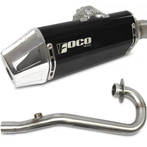Curva + Ponteira Foco Racing XTZ 250 09/19 F2