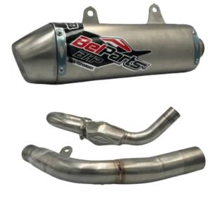 Escapamento Curva + Ponteira Belparts MXF 270F 23/24