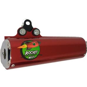 Escapamento Ponteira Wacs Rocket Cromado NXR 150 Bros 09/15