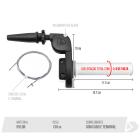 Acelerador Rápido Biker C/ Rolamento 2T