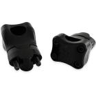 Adaptador de Guidão Biker Reforçado + Alongador Biker 28,5x55mm