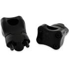 Adaptador de Guidão Biker Reforçado + Alongador Biker 31,75x58mm