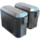 Baú Lateral 33L Start BMW / Honda / Suzuki / Triumph Alumínio Escovado