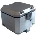 Baú Traseiro 43L Start BMW / Honda / Kawasaki / Suzuki / Triumph Alumínio Escovado