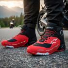 Bota Alpinestars CRX Drystar Vermelho/Preto